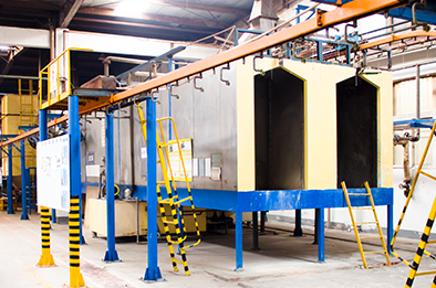 automatic powder coating lines